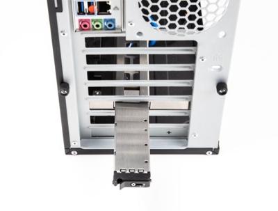 Delock 47028 Mobile Rack PCI Express-kaart voor 1 x M.2 NVMe SSD - Low Profile Form Factor