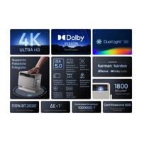 XGIMI XM03Q Horizon S Pro Smart-Projector UHD 1700 ISO Beamer Wit - thumbnail