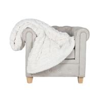 Deken Home ESPRIT Beige 220 x 240 x 1 cm - thumbnail
