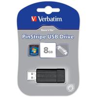Verbatim PinStripe USB Drive 8 GB usb-stick - thumbnail