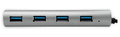 LogiLink UA0309 USB 3.0 hub (3.1 Gen 1) Type-C 5000Mbit/s Grijs 4 poorten LogiLink UA0309 USB 3.0 hub (3.1 Gen 1) Type-C 5000Mbit/s Grijs 4 poorten