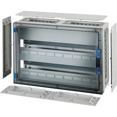 Hensel 68000160 FP 1408 Kleine verdeelkast Opbouw (op muur) Aantal groepen: 54 Aantal rijen: 2 Inhoud: 1 stuk(s)