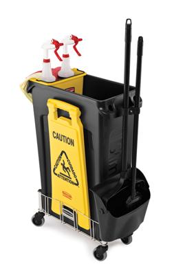 Waarschuwingsbord rubbermaid tweezijdig meertalig