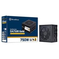 SilverStone da750r-gm gold, modulaire 750 watt voeding (zwart, 4x pcie) - thumbnail