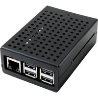 Renkforce RBP-ALC100 SBC-behuizing Geschikt voor serie: Raspberry Pi® Incl. actieve koeler Zwart - thumbnail