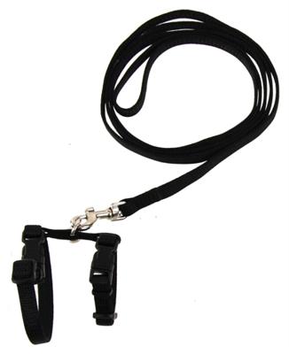 Rattentuig met lijn en bel zwart Gebr. de Boon - Gebr de boon