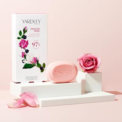 Yardley London english rose zeep 3x100gr.