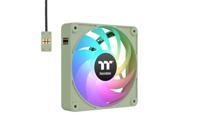 Thermaltake CL-F196-PL12MG-A koelsysteem voor computers Computer behuizing Ventilator 12 cm Groen 3 - thumbnail