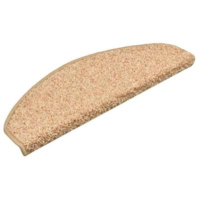 VidaXL Trapmatten 15 st 65x21x4 cm goud halfrond groot VidaXL Trapmatten 15 st 65x21x4 cm goud halfrond groot
