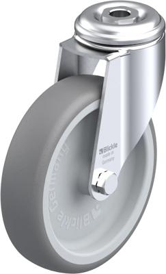 Blickle LKRA-TPA 126G Zwenkwiel Wieldiameter: 125 mm Draagvermogen (max.): 120 kg 1 stuk(s)