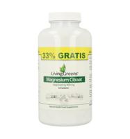 Livinggreens Magnesium citraat 400mg voordeelverpakking 320 Tabletten - thumbnail
