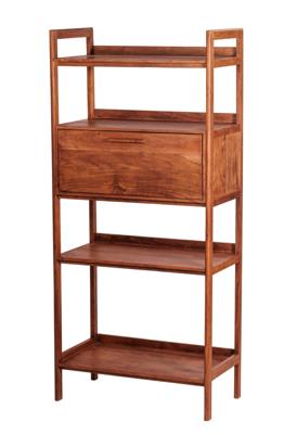 Tower Living Wandrek 'Falcone' Met 1 deur, Acaciahout, 200 x 90cm