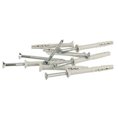 Ivana speedpluggen - doorsteekmontage - nylon/verzinkt - 6 x 55 mm