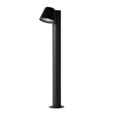 Lucide DINGO-LED - Sokkellamp - LED Dimb. - GU10 - 1x5W 3000K - IP44 - Antraciet Lucide DINGO-LED - Sokkellamp - LED Dimb. - GU10 - 1x5W 3000K - IP44 - Antraciet