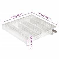 VidaXL Rookgenerator koud 5-kamers 27 cm roestvrij staal - thumbnail