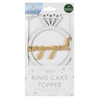 Ginger Ray taarttoper engaged 22 cm | 20 stuks - thumbnail