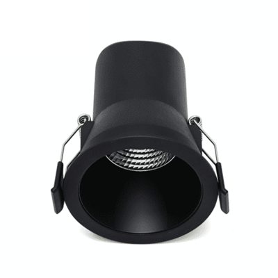 Profolux LED downlighter zwart reflector 6W 3000K dimbaar - LED2460