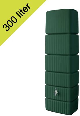 Garantia Slim regenton 300 liter groen Garantia Slim regenton 300 liter groen