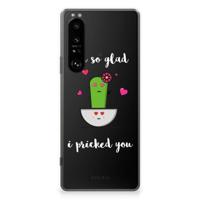 Sony Xperia 1 III Telefoonhoesje met Naam Cactus Glad - thumbnail