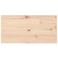 Tafelbladen 2 st rechthoekig 90x45x2,5 cm massief grenenhout - thumbnail