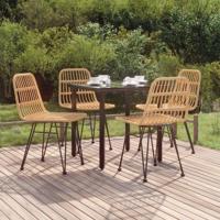 5-delige Tuinset poly rattan - thumbnail