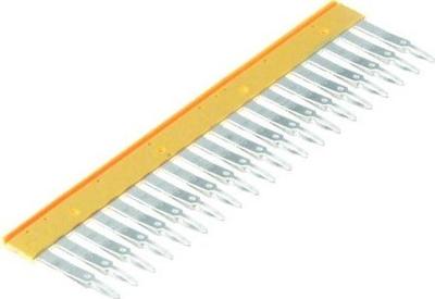 Weidmüller 1908960000 Dwarsverbinder Geel 20 stuk(s)