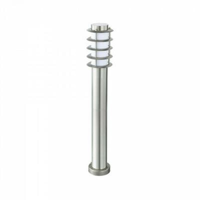 LED Tuinverlichting - Staande Buitenlamp - Nalid 4 - E27 Fitting - Rond - RVS - Philips - CorePro Lustre 827 P45 FR - 5.5W - Warm Wit 2700K