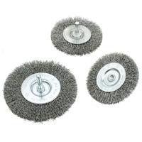 Brüder Mannesmann Staaldraadborstel grof 100 mm (Hobby) - 439-G-100 - thumbnail