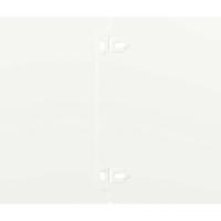 Gazonranden 10 st 20x103 cm koudgewalst staal wit - thumbnail