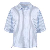 Nukus Blouse Leia Stripe | Cloudy - thumbnail