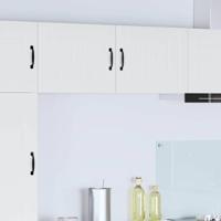 Keukenkast 2 pcs Wit 50 x 31 x 40 cm Bewerkt hout - thumbnail