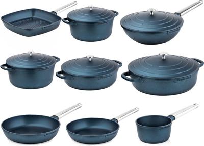 Westinghouse Performance Series - 14-delige Pannenset - Blauw - Complete pannenset Westinghouse Performance Series - 14-delige Pannenset - Blauw - Complete pannenset