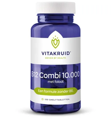 Vitakruid B12 Combi 10.000® Smelttabletten Vitakruid B12 Combi 10.000® Smelttabletten