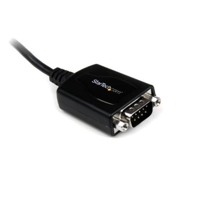 StarTech.com Korte USB naar RS232 Seriële DB9 Adapterkabel met COM-behoud StarTech.com Korte USB naar RS232 Seriële DB9 Adapterkabel met COM-behoud