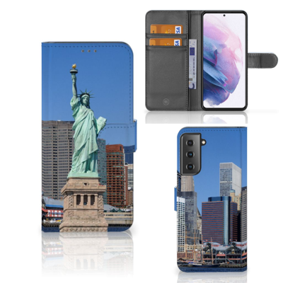 Samsung Galaxy S21 Plus | Flip Cover | Vrijheidsbeeld