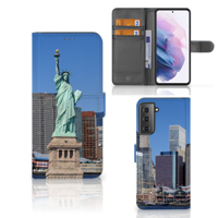 Samsung Galaxy S21 Plus | Flip Cover | Vrijheidsbeeld - thumbnail