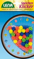 LENA spaak-klicker spokes clicker col. sorted blister á 36pcs. - thumbnail