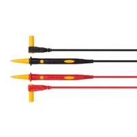 2 Meetsnoeren CAT IV 600V 15A 75 cm - thumbnail