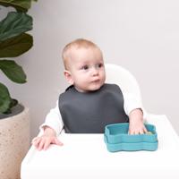 We Might Be Tiny - Catchie Bib 2 pack, Blue Dusk and Charcoal ( 28TICB02) - thumbnail