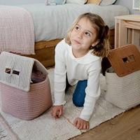 Opbergmand House LORENA CANALS beige - thumbnail