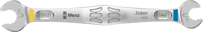 Wera 6005 Joker | dubbele steeksleutel | 10x11 mm 05020312001 Wera 6005 Joker | dubbele steeksleutel | 10x11 mm 05020312001