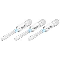 Hazet 2204NSLG-3/3 Inbus-bit 3 mm C 6.3 1 stuk(s) - thumbnail