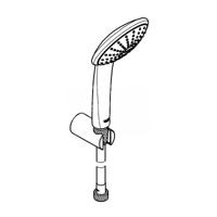 Grohe Euphoria badset mono met slang 125 cm Chroom - thumbnail