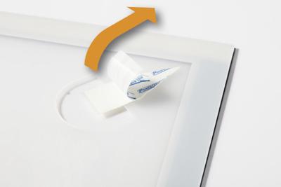 Durable Duraframe Wallpaper zelfklevend kader formaat A4, zilver Durable Duraframe Wallpaper zelfklevend kader formaat A4, zilver