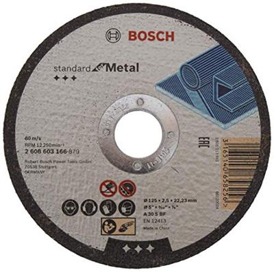 Bosch Accessories A30 S BF 2608603166 Doorslijpschijf recht 125 mm 1 stuk(s) Metaal