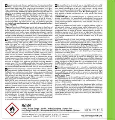 SONAX multifunctionele olie "mos² oil" mos 2 oil 400 ml spraydose