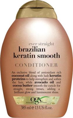 OGX Conditioner Ever Straight Brazilian Keratin Smooth 385ml