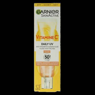 Garnier SkinActive Vitamine C Glow UV Daily Fluid SPF50+