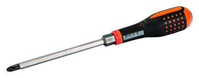Bahco Schroevendraaier ERGO™ | driecomponentengreep | doorlopend blad | Phillips | PH1 x 100 mm - BE-8610TB Bahco Schroevendraaier ERGO™ | driecomponentengreep | doorlopend blad | Phillips | PH1 x 100 mm - BE-8610TB