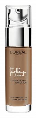 L’Oréal Paris Make-Up Designer True Match Foundation 8.N Cappuccino - Natuurlijk Dekkende Foundation met Hyaluronzuur en SPF 17 - 30 ml